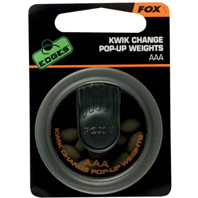 Obciniki Fox Edges Kwik Change Pop Up AAA 0.8 g CAC514