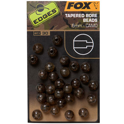 Stopery chronice wze Fox Edges Camo Tapered Bore Bead 6 mm
