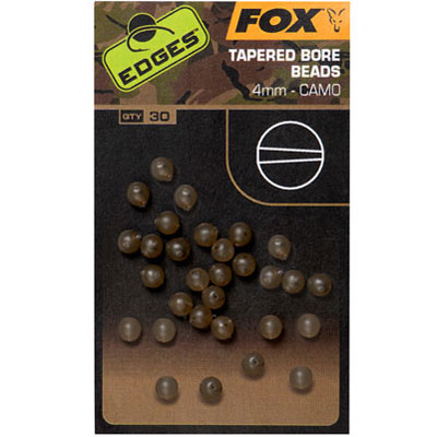 Stopery chronice wze Fox Edges Camo Tapered Bore Bead 4 mm