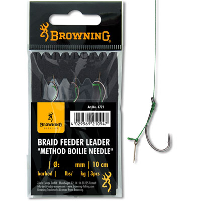 Przypony Browning Braid Feeder Method Boilie z ig