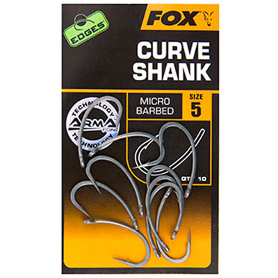 Haki karpiowe Fox Edges Armapoint Curve Shank