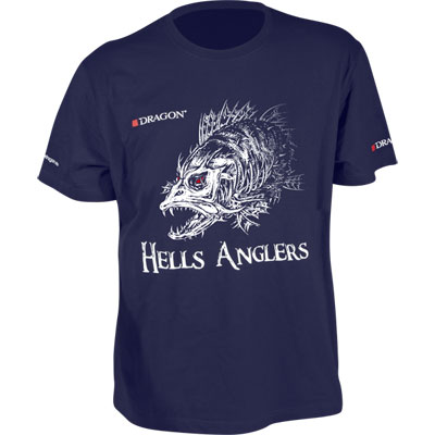 Koszulka t-shirt Dragon Hells Anglers - Sandacz [granatowa]