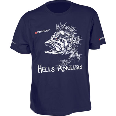 Koszulka t-shirt Dragon Hells Anglers - Oko [granatowa]