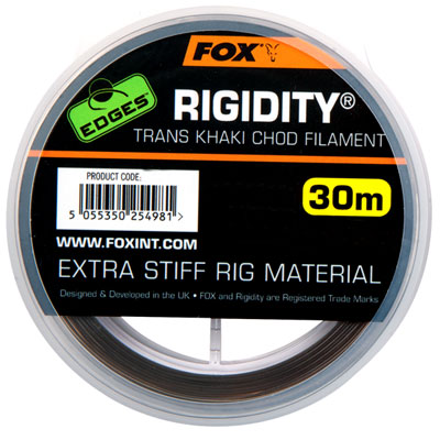 Materia przyponowy Fox Edges Rigidity Trans Khaki