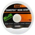 Plecionka w otulinie Fox Edges Camotex Semi Stiff - Camo 20 m