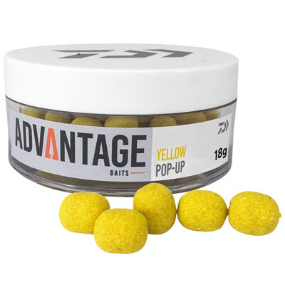 Przynęta Daiwa Advantage Pop Up - Yellow Sweetcorn