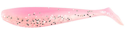 Ripper Fox Rage Zander Pro Shad - Pink Candy UV