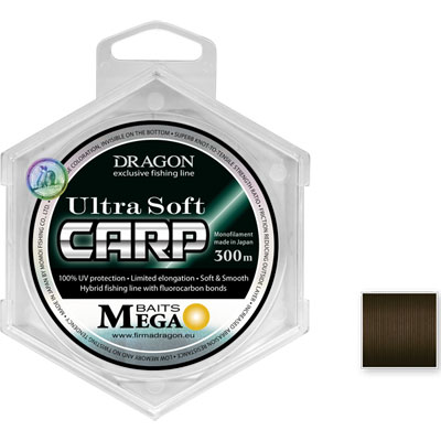 yka Dragon Mega Baits Ultra Soft Carp 300 m